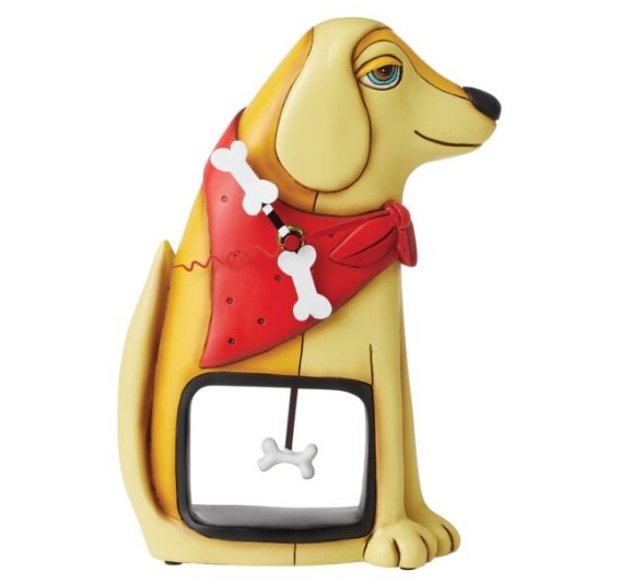 Bandana Dog Desk Clock