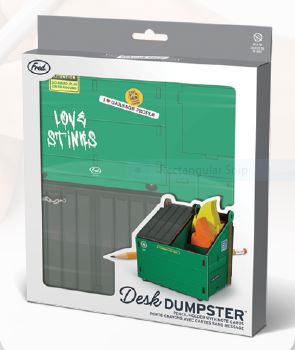 Desk Dumpster- Pencil Holder and Notes