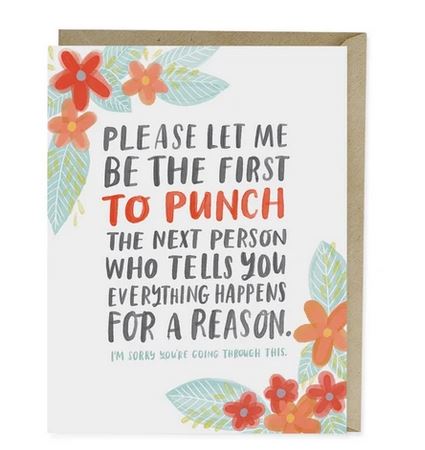 Everything Happen Empathy Card