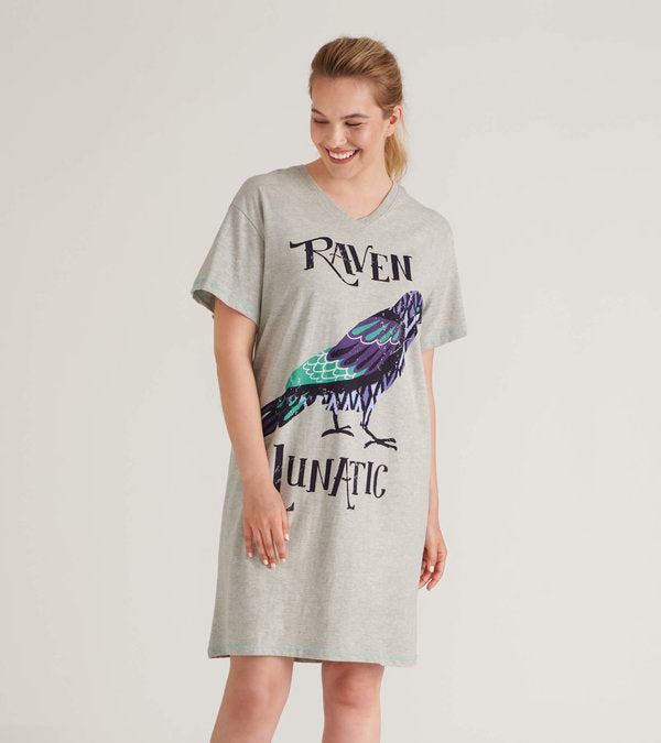 Raven Lunatic Women's Sleep Shirt