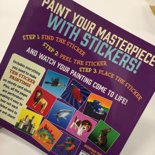 Sticker Painting Book For Kids