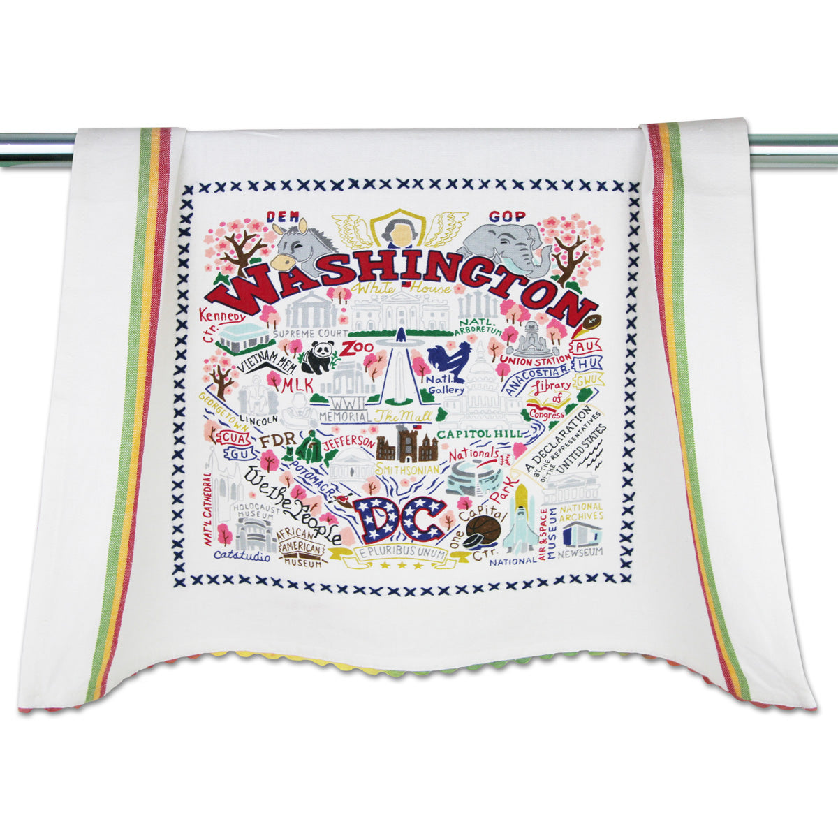 Washington DC Dish Towel